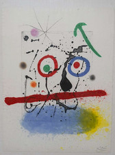 Joan Miro - Le Scieur de Long - C.1968