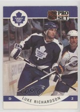 1990-91 Pro Set Luke Richardson #289 16jy