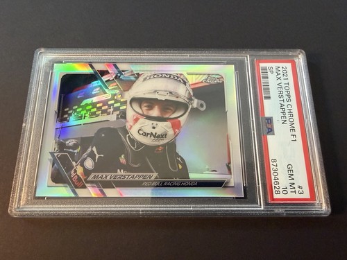 2022 Topps Chrome Formula 1 Max Verstappen #3 card