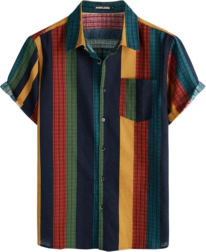 Affordable Men's Vintage Cotton Linen Shirts – Multiple Styles & Colors
Opens in a new window or tab