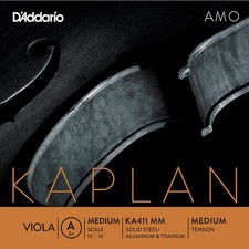 D'Addario Kaplan Amo Series Viola A String 15 to 16 in., Medium