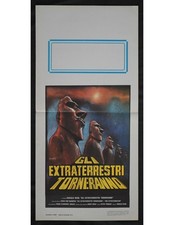 GLI EXTRATERRESTRI TORNERANNO Film Poster Original B521
