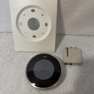 Nest T200577 Learning Thermostat (2nd Gen) Thermostat Mount & Trim Plate -Tested