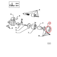 Support moteur Fiat UNO