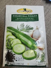 Mrs. Wages Quick Process 6.5 Oz. Kosher Dill Pickling Mix Mrs. Wages Nee Sealed 