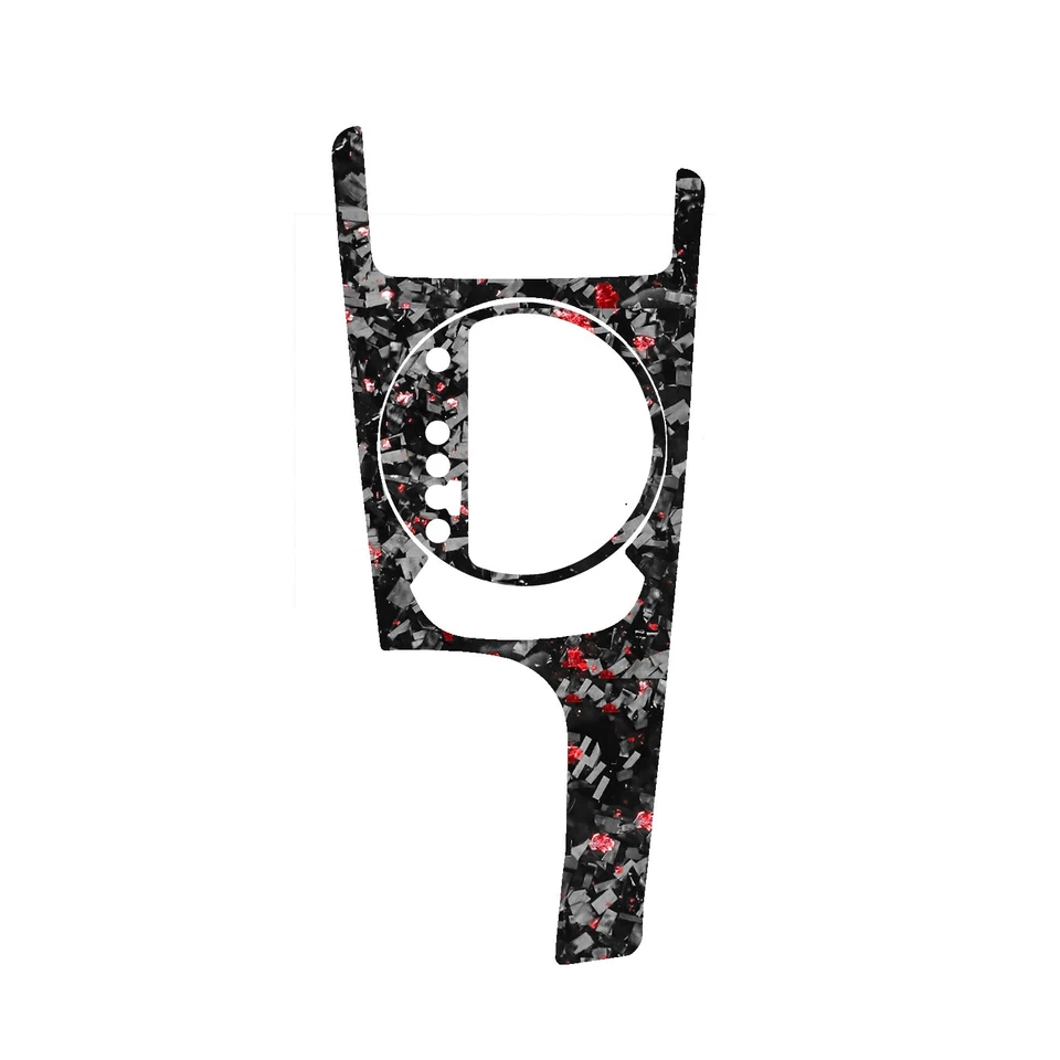 Kit completo interior de fibra de carbono forjado hervido rojo para Audi TT MK2 8J 2006-14 Foto 3 de 4