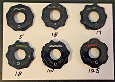 Elna Sewing Machne Stitch Cams - Set of 6 - Discs Chart - NEW - JS 3