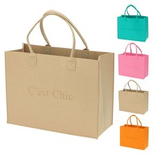 Filztasche ca. 26 L Shopper Filzkorb Groß Einkaufstasche faltbar Aufbewahrung