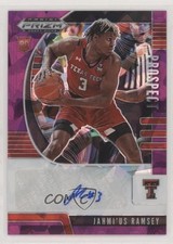 2020 Panini Prizm Draft Picks Prospect Purple Ice 15/99 Jahmi'us Ramsey Auto 2r7