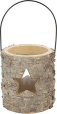 TrendLine Deko Laterne Holz