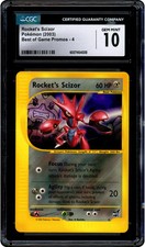 Rocket's Scizor - Pokemon Best of Game #4 CGC 10 on eBay
