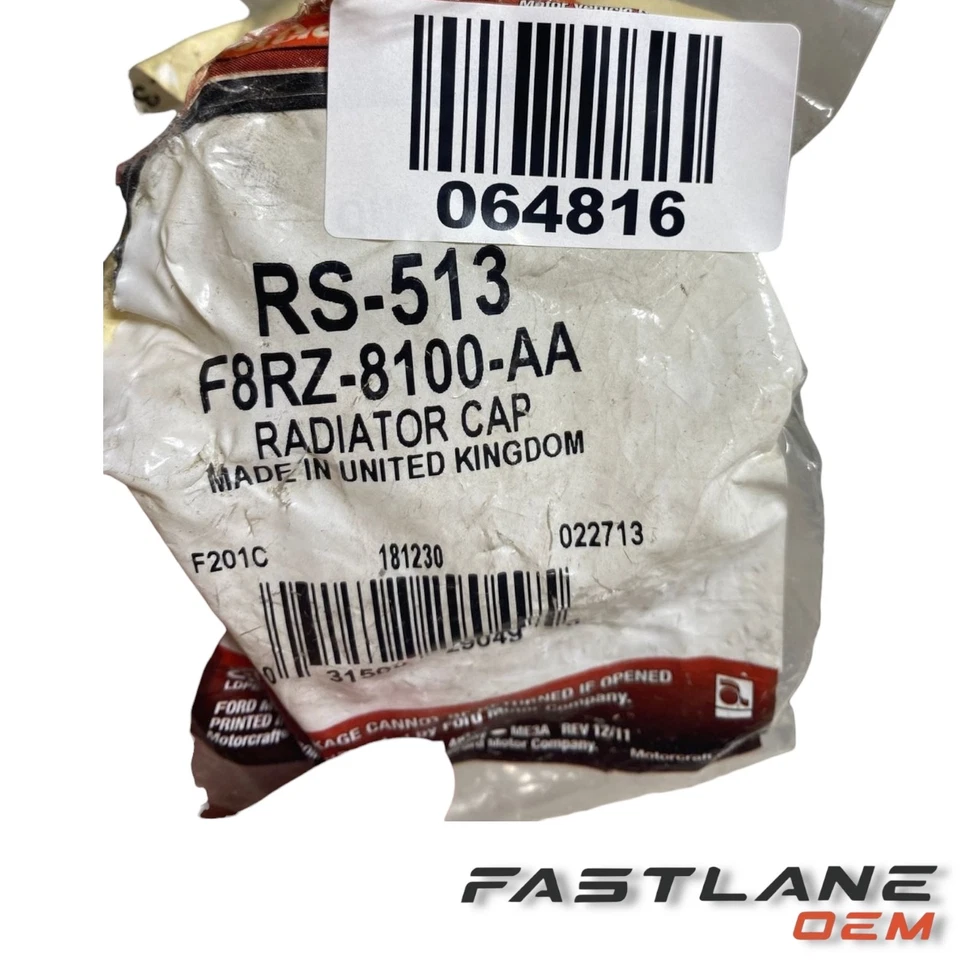 Ford Contour/Mercury Mystique 1998-2000 conjunto de tapa de radiador nuevo OEM F8RZ-8100-AA Foto 3 de 4
