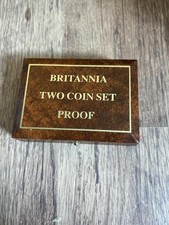 Royal Mint Britannia Gold Proof Collection 2 Coin Box NO COINS BOX ONLY