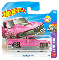 Hot Wheels - Bounce' N Bass - Lowrider - Pink - Layin' Low 2026 - JJK99 - Neu