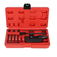 Chain Breaker Tool Kit, 13pc Motorcycle and Riveting Repair...