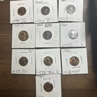 1919-1958 Lincoln Wheat Cent 100+ Coin Lot Vintage From Estate Collection Flips