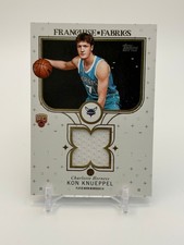 2025-26 Topps - Franchise Fabrics Kon Knueppel Hornets #FF-KK (MEM, RC) SR065