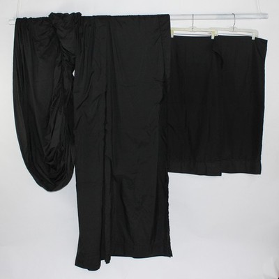 Lot Of 4 Unbranded Solid Dark Gray King Bed Set (2 Pillowcases, Fitted, Flat)