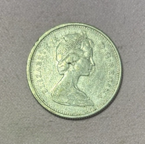 1965 Canada 25 Cents Elizabeth II - .800 Fine Silver - .1500 ASW - KM 62 - Nice