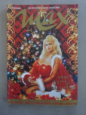 MAX (D) Nr. 12 Dezember 1998  CAMERON DIAZ - CARRE OTIS - SONDERFORMAT !