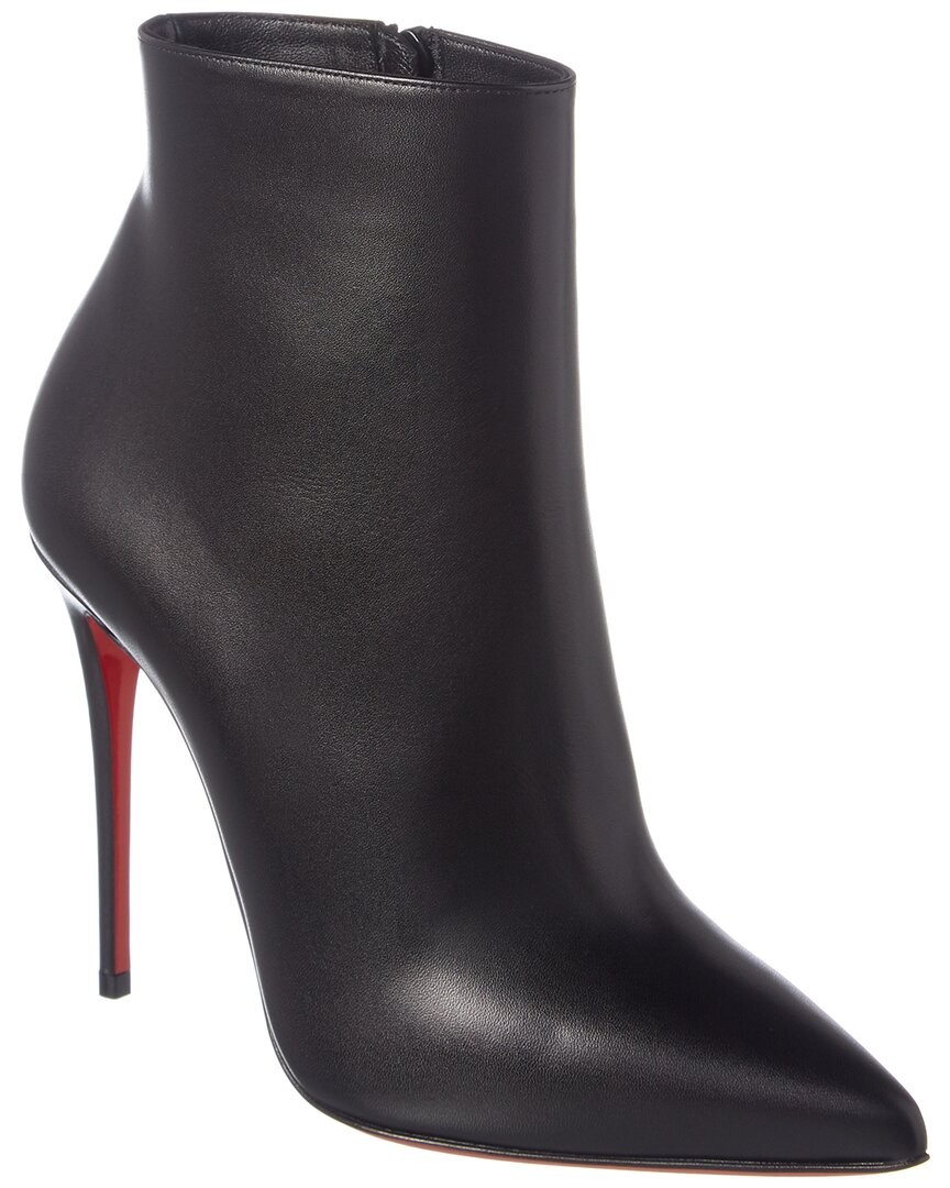 Christian Louboutin So Kate 100 Leather Bootie Womens Black 40 185490₽