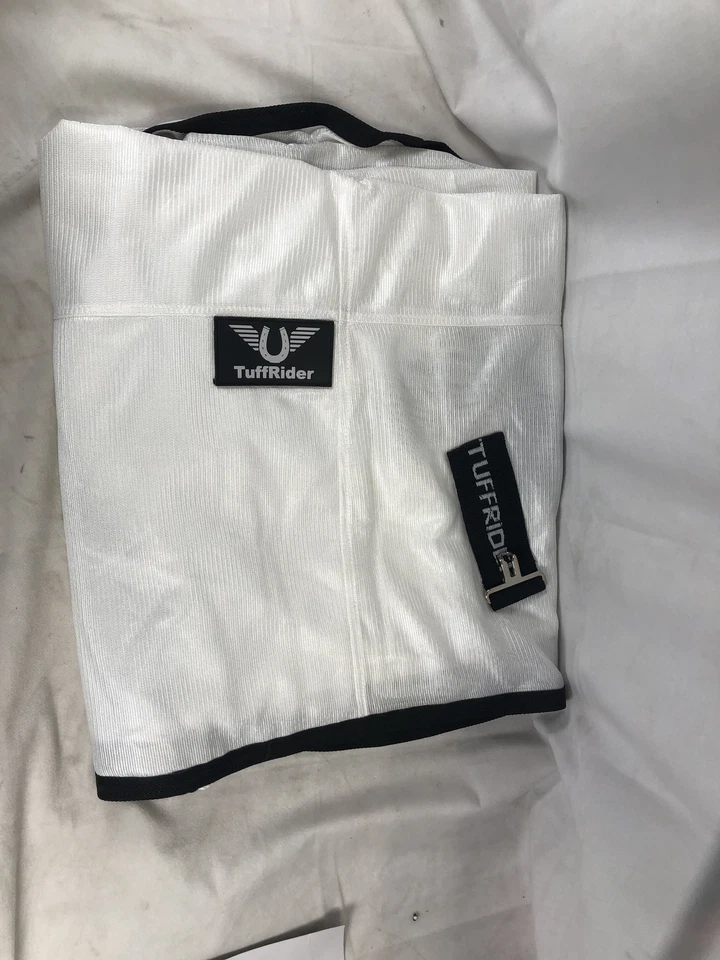 Tuff Rider Comfy Mesh Fly Sheet 75 White/Black - Image 4 of 4