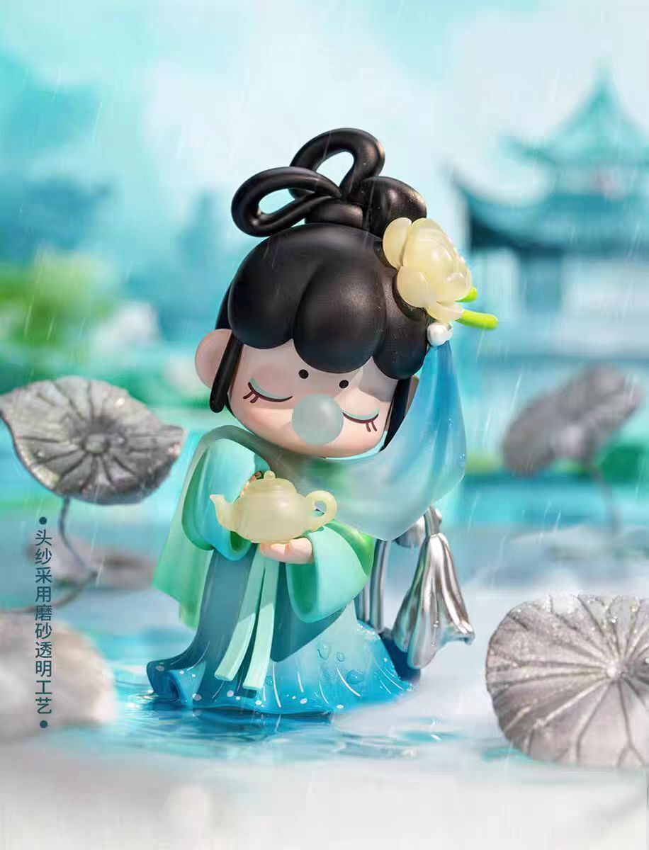 Rolife Il sogno di Nanci Figura d'azione Scatola cieca Giocattolo popolare Giocattolo d'arte da collezione Figura carina Regalo creativo