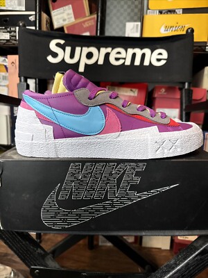 Nike Blazer Low Sacai Kaws Purple Size 10