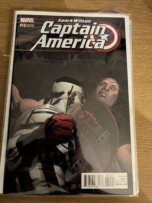 Captain America: Sam Wilson #10 - Aug 2016 - Chris Stevens Variant - Marvel 
