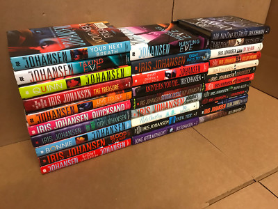 Lot of 10 IRIS JOHANSEN Mystery Eve Duncan Forensic Murder HARDCOVER Book*RANDOM