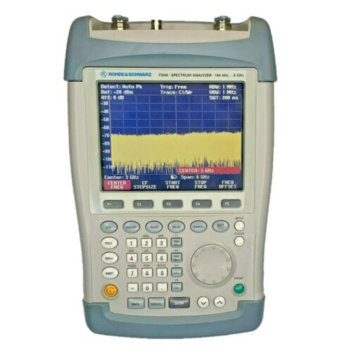 Repair Service for Rohde & Schwarz FSH6 Handheld Spectrum Analyzer 1Yr Warranty - 第 1/1 張圖片
