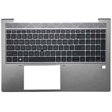 HP ZBook Firefly 15 G7 G8 M35847-001 Palmrest w/Keyboard Backlit