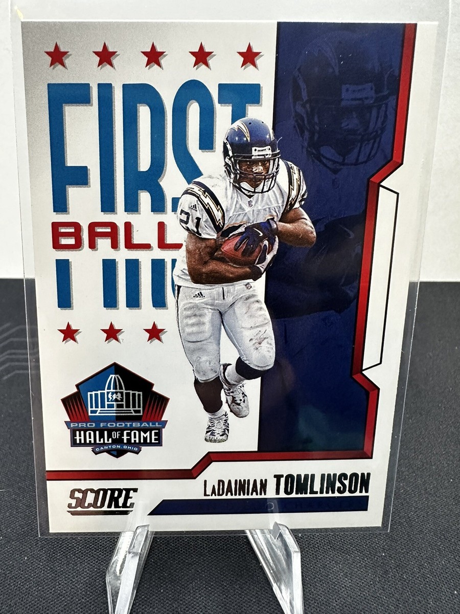 💥2023 Panini Score LaDainian Tomlinson HOF First Ballot #7 San
