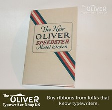 OLIVER SPEEDSTER TYPEWRITER, model 11 manual