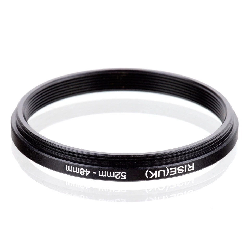 52mm-48mm 52mm to 48mm 52 - 48mm Step Down Ring Filter Adapter for Camera Lens - Image 2 of 3