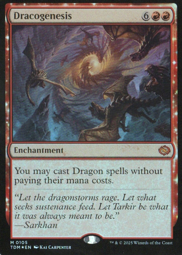 dracogenesis mtg card Dracogenesis main image 1