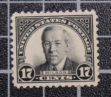 Scott 623 - 17 Cents Wilson - OG MH - PSE Cert Grade 100 - SCV - $110.00