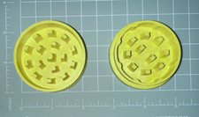 2" inches Small Herb Grinder ( by Green House Amsterdam ) Yellow