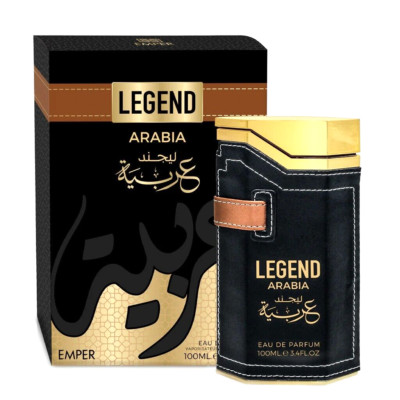 Legend Arabia Eau de Parfum by Emper Perfumes. 100 ml / 3.4 fl oz. For Men