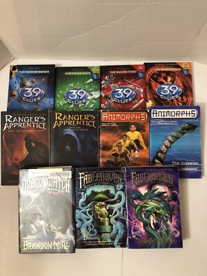 Book lot 11 Sci-Fi Adventure AR Chapter Book Lot Accelerated Reader Boys