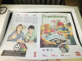 Creationnary Lego set 3844 Incomplete