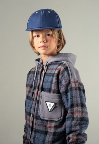 Stylisches Jungenhemd mit Kapuze – Flanell, kariert 6–16 Jahre Jungenmode - Bild 4 von 4