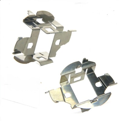 2X H7 halogen headlight bulb holder retainer clip bracket for all makes of cars 