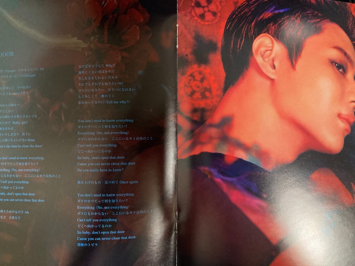 TAEMIN Flame of Love CD + DVD + BOOKLET Limited Edition Japanese