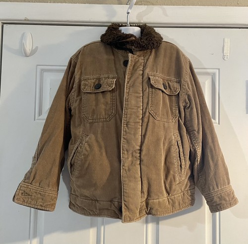 Gap Boy's Tan Corduroy Trucker Jean 