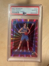 2021 Donruss Josh Giddey Holo Pink laser psa 10
