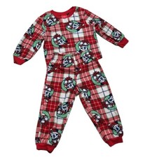 Disney Briefly Stated Kids Mickey Mouse Matching Family Pajamas Unisex Size 4