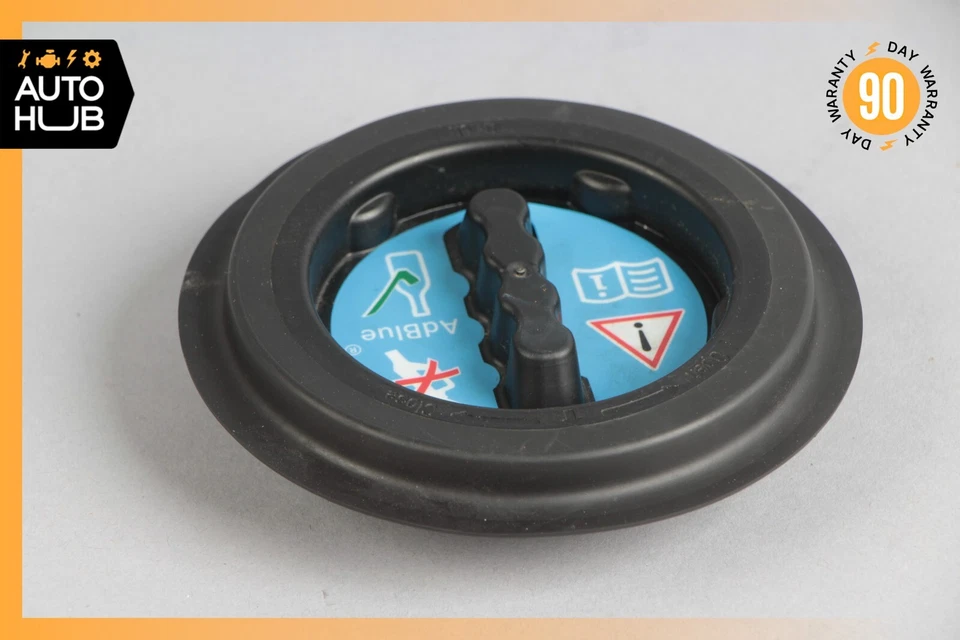 Tapa del tanque aditivo de combustible Mercedes W212 E350 R350 GL350 BlueTec diésel AdBlue OEM Foto 3 de 4