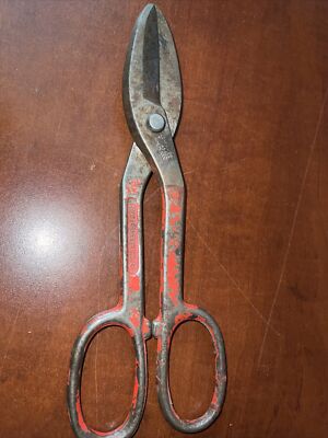 Vintage Companion X 45432 Tin Snips Shears 10''