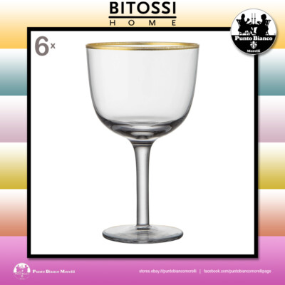 Bitossi Home Deco Weingläser 6er Set